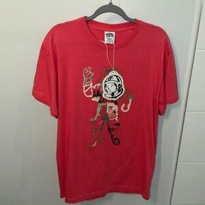 Billionaire Boys Club Red Astronaut Tee